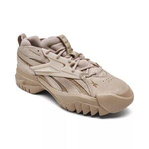 Cardi B Reebok Women's Classic Leather V2 Casual Beige Active Sneakers Size 7